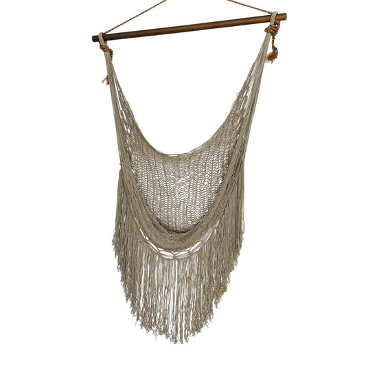 Silla colgante de barbas