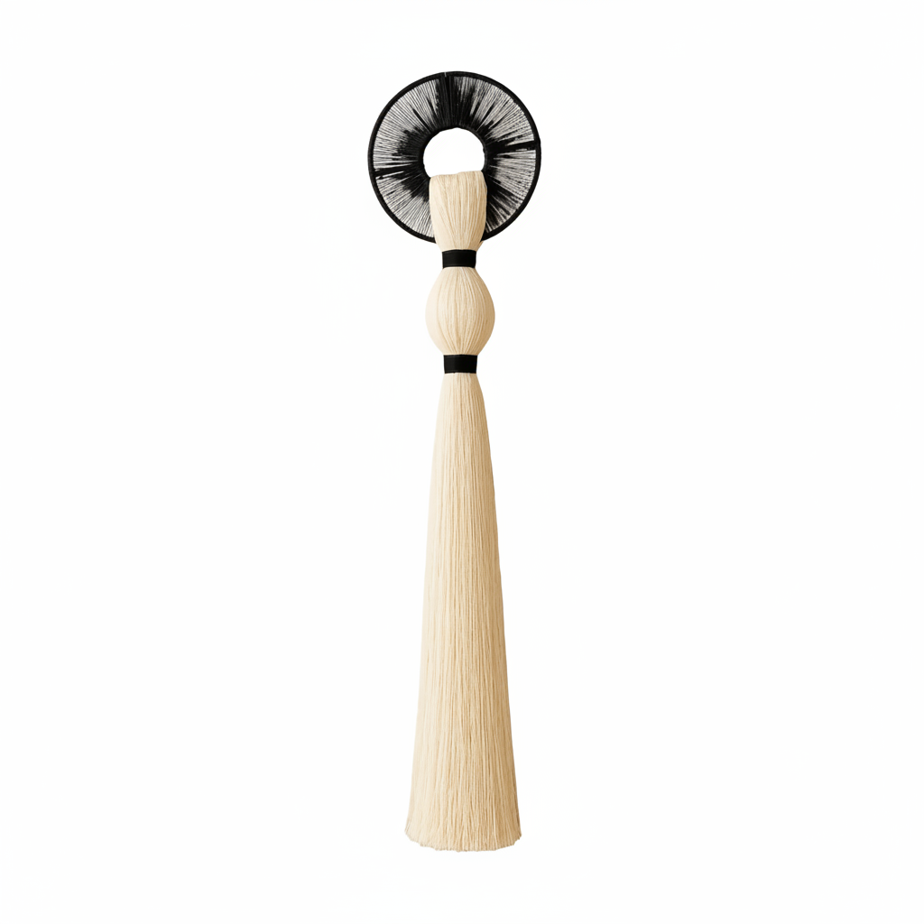 Aro decorativo de algodón fino