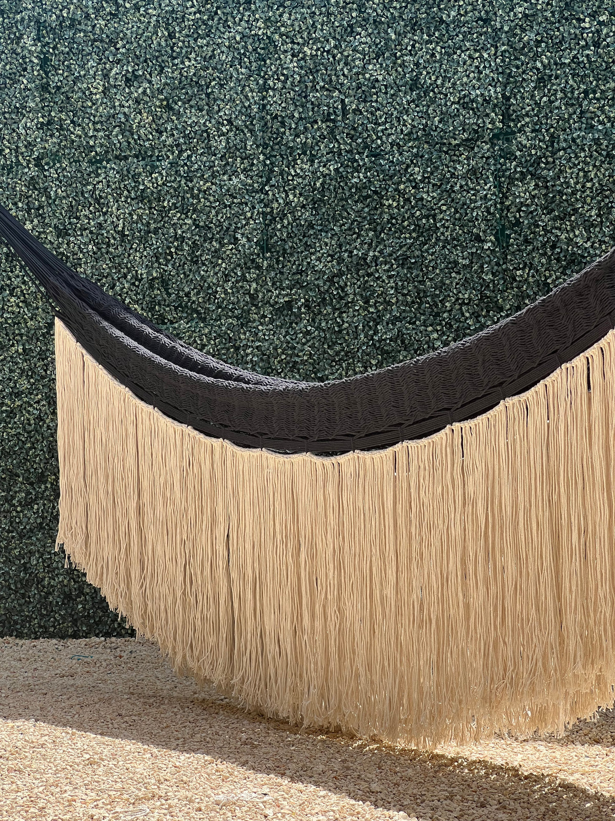 Hamaca de barbas en algodón
