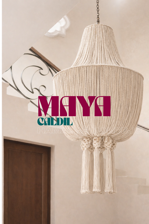Candil colgante maya