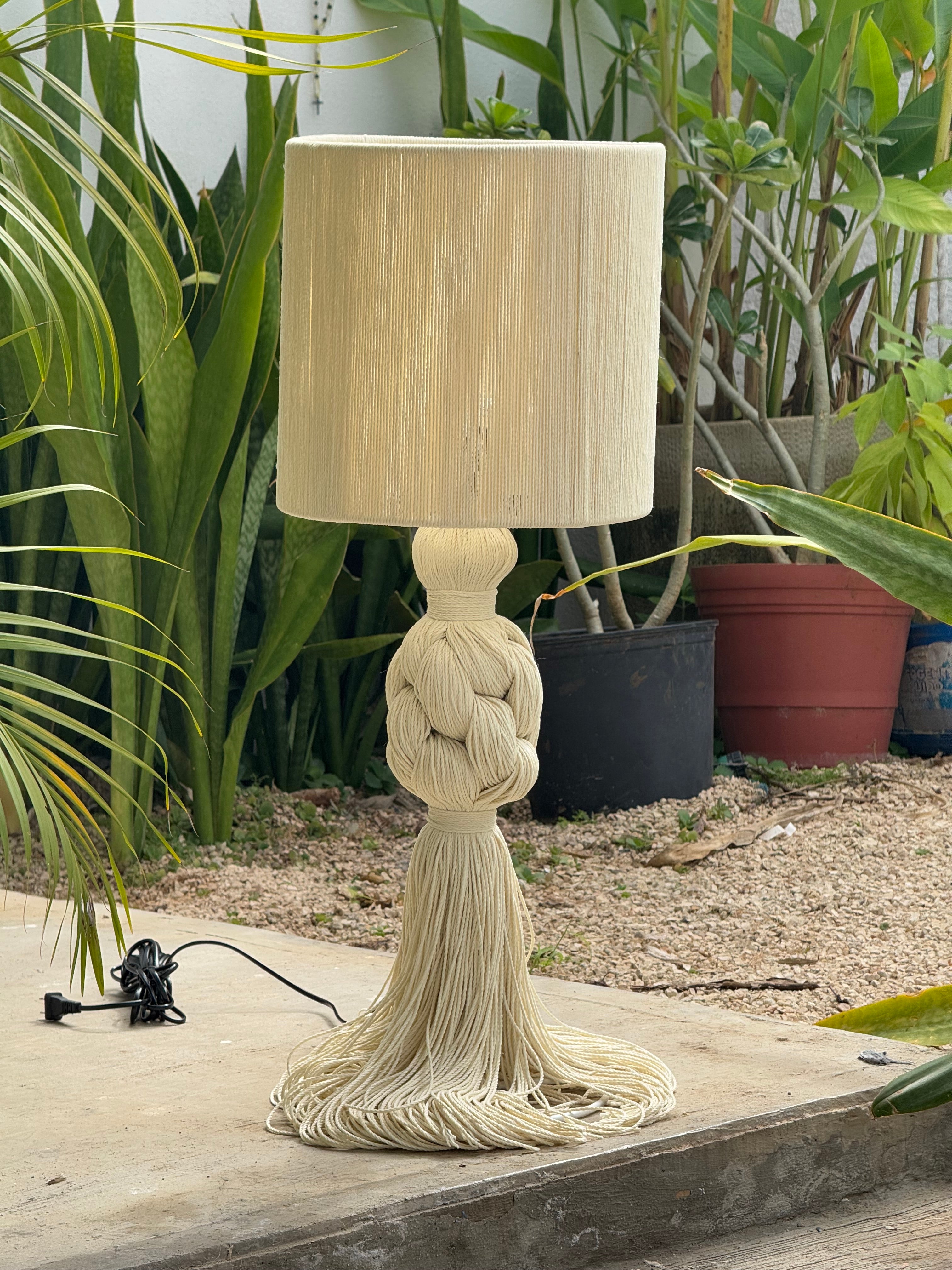 Lámpara de buro boho