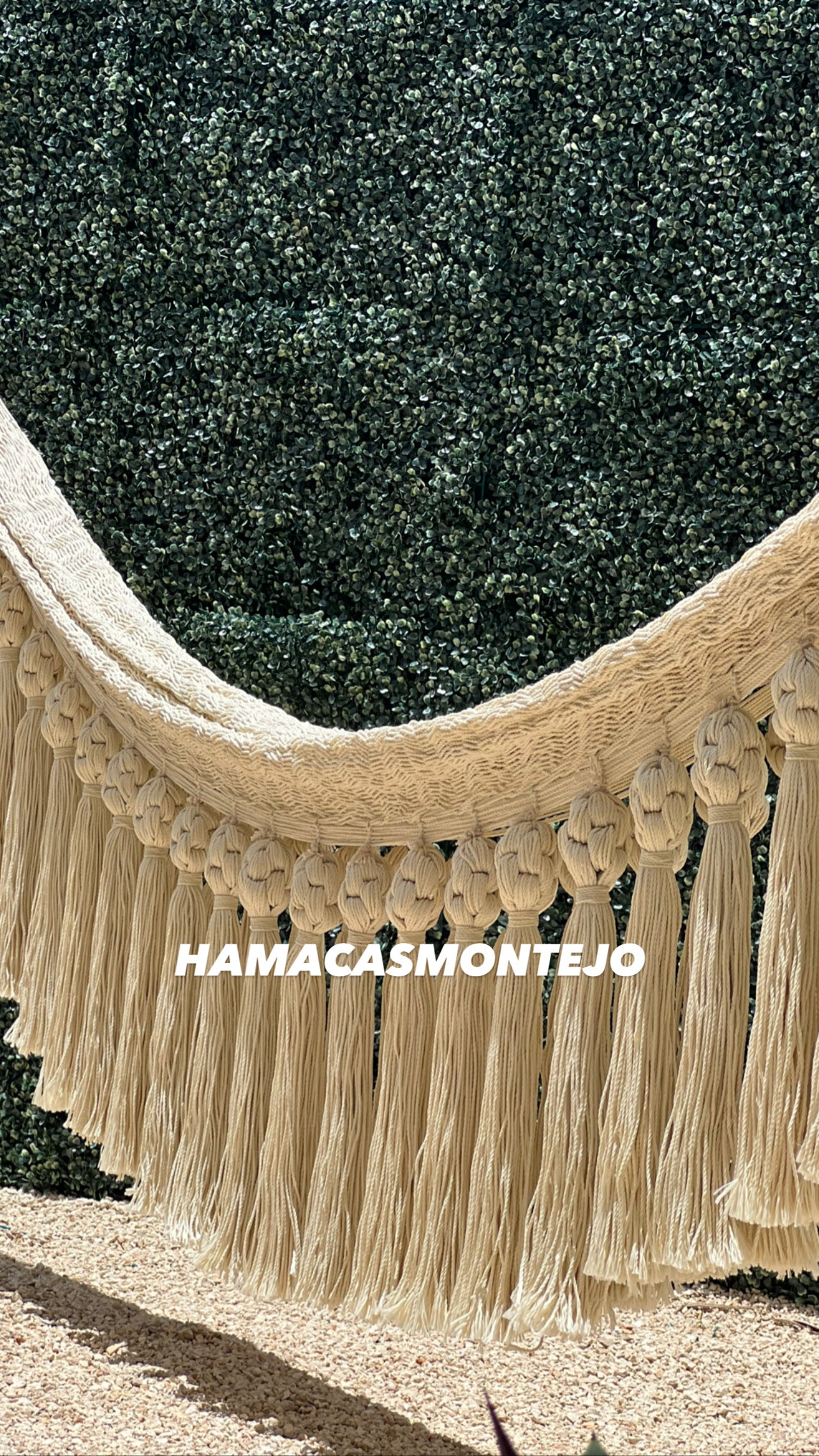 Hamaca exclusiva Martina Cotton
