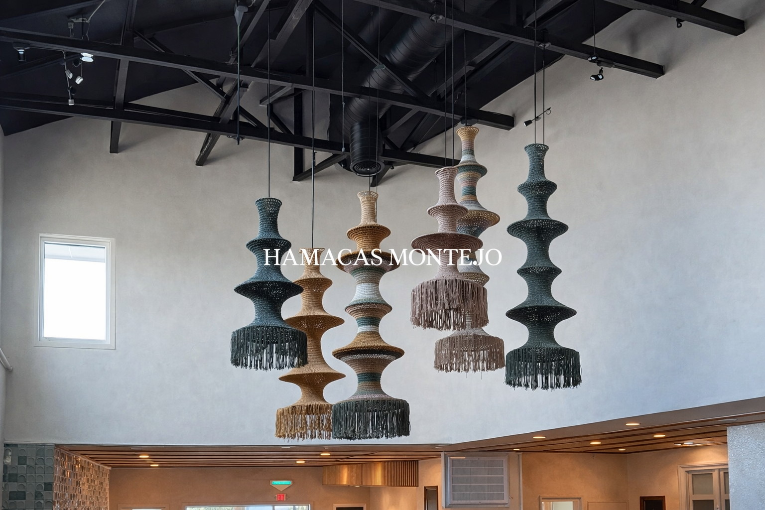 Lámpara crochet KINICH