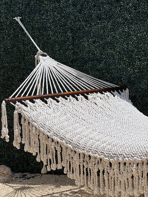 Fine cotton cot hammock