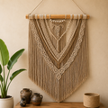 Tapiz de macramé tanlum