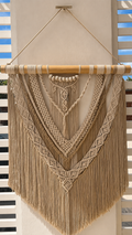 Tapiz de macramé