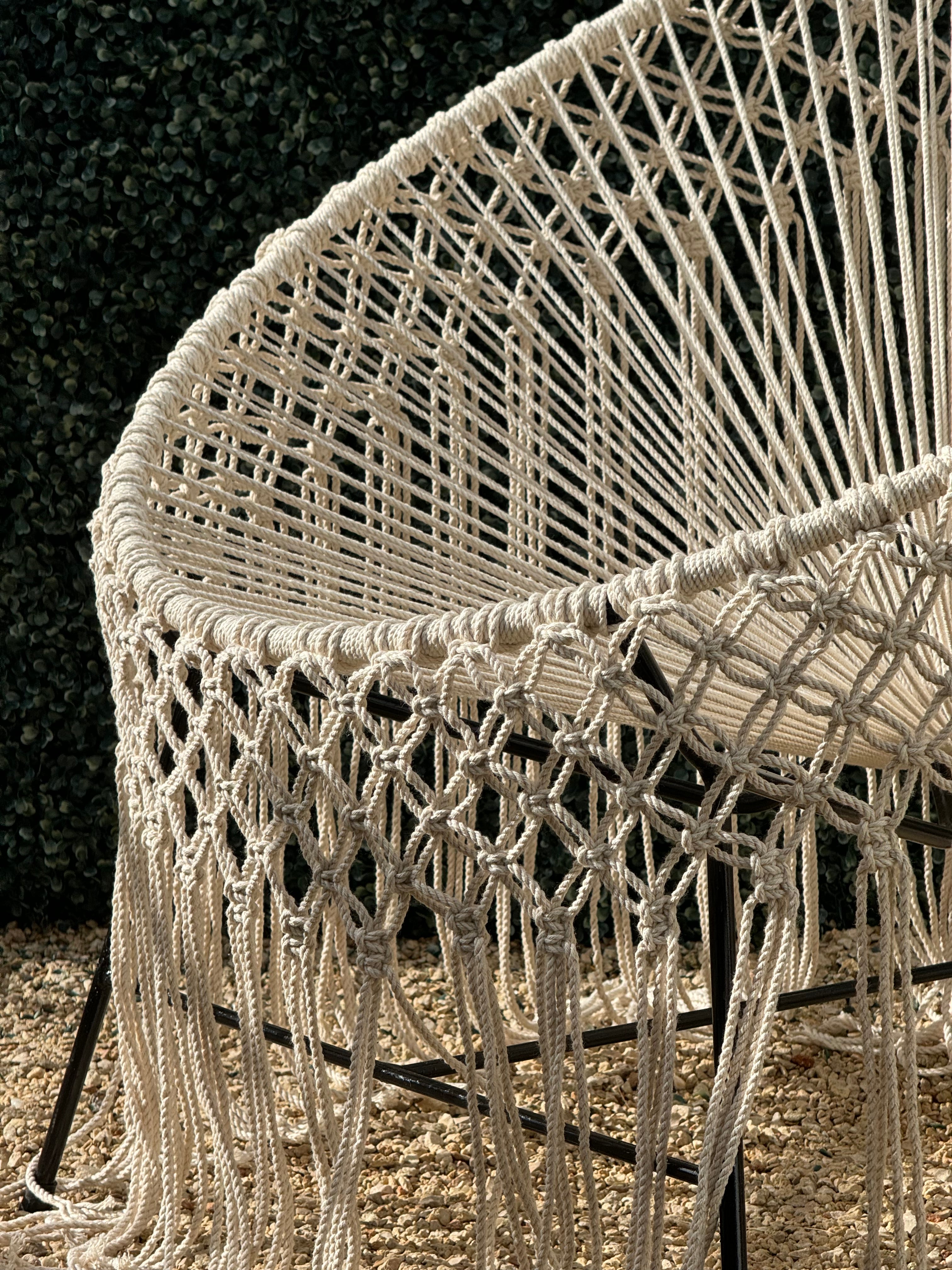 Silla Acapulco de algodón circular