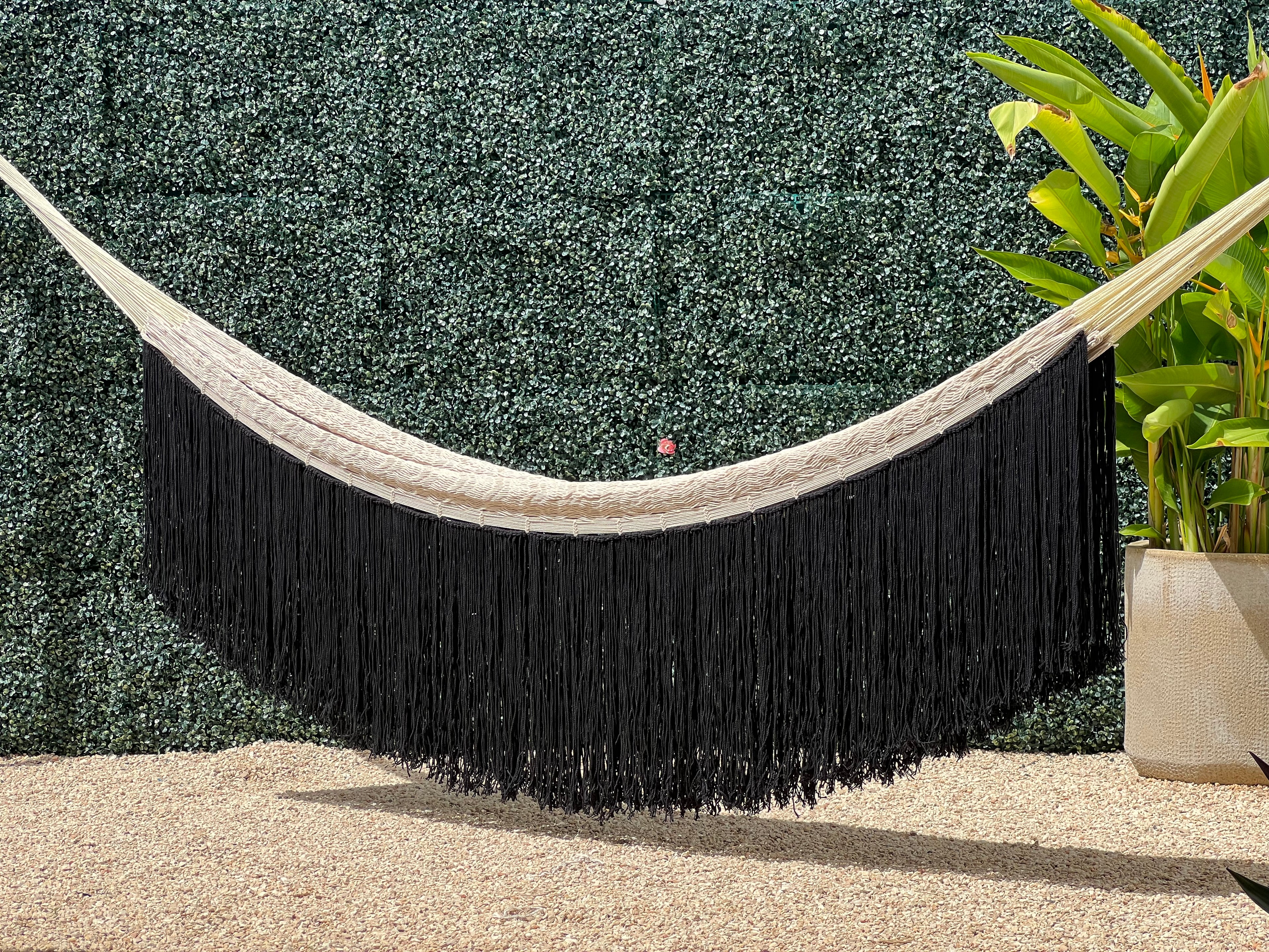 Hamaca de barbas en algodón