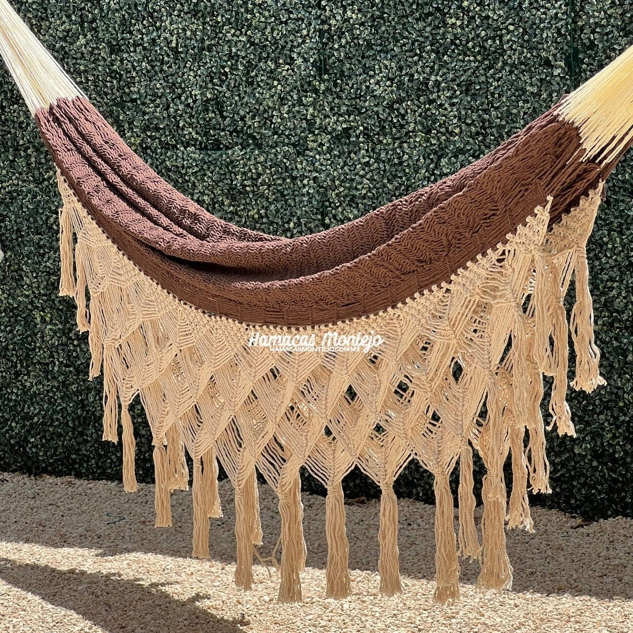 Hamaca de algodón trigal