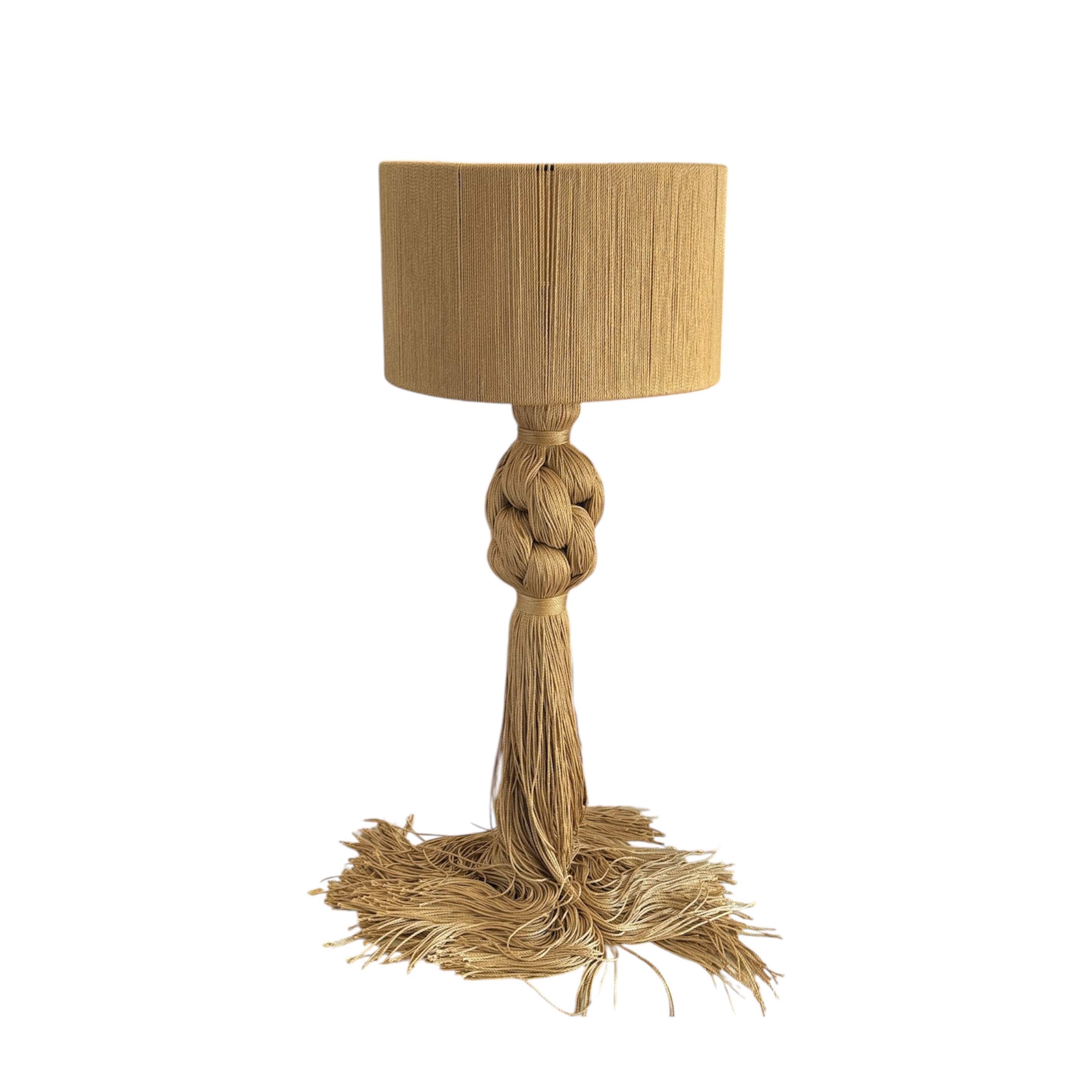 Lámpara de mesa boho