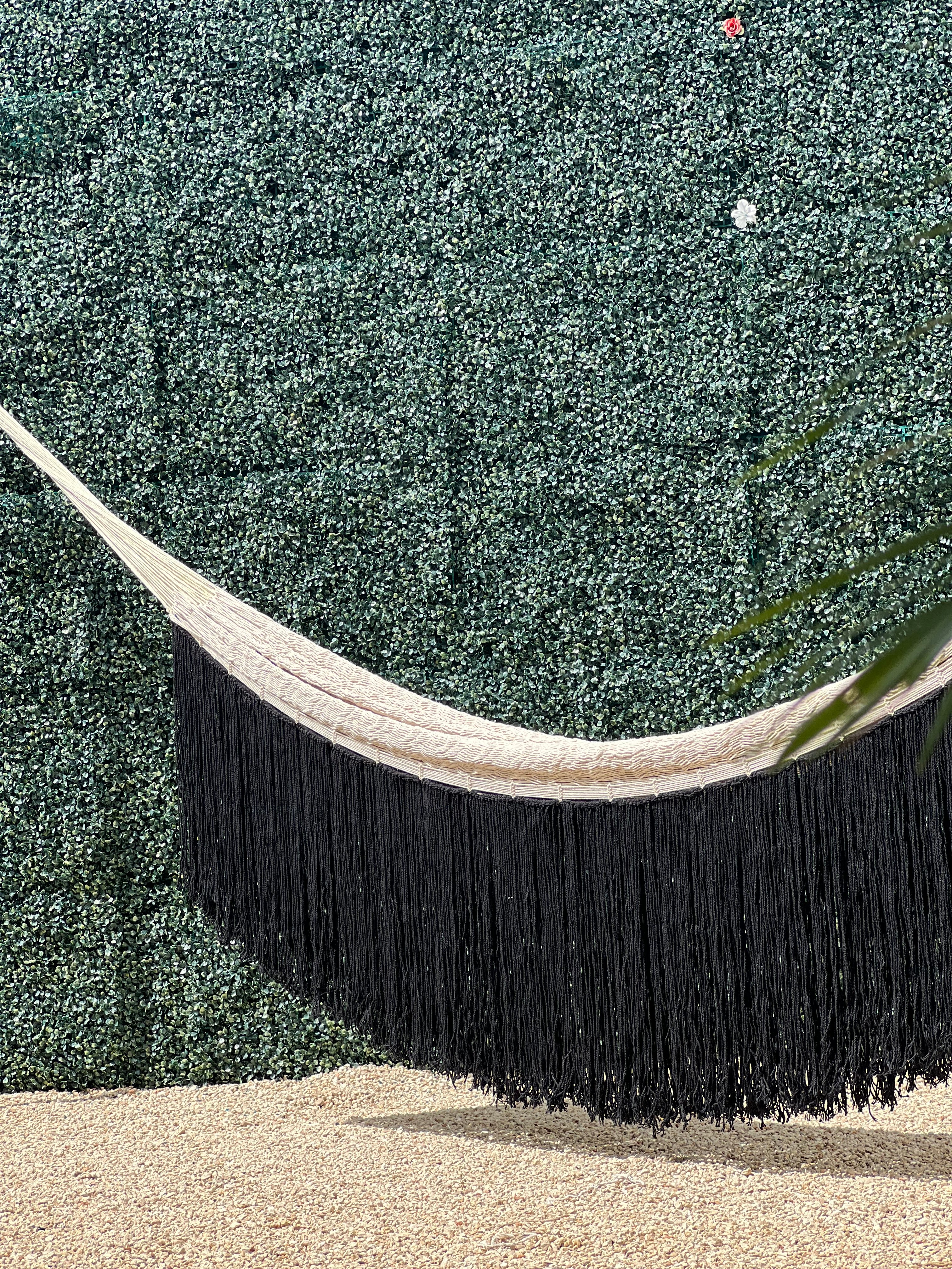 Hamaca de barbas en algodón