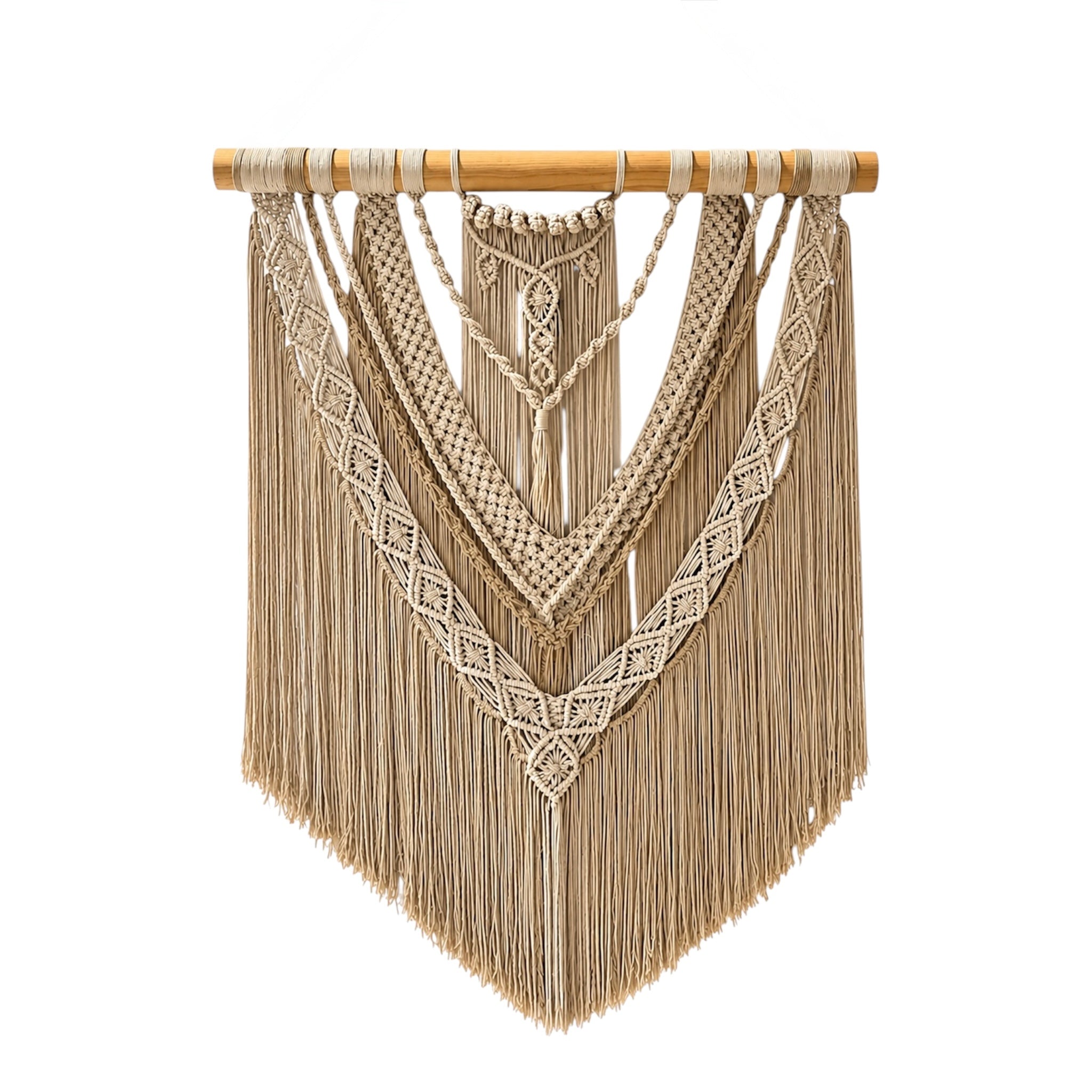 Tapiz de macramé