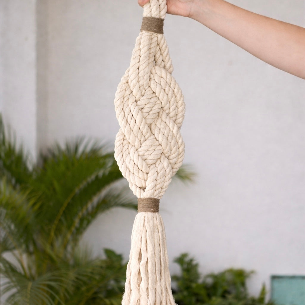 Decorative hanging knot