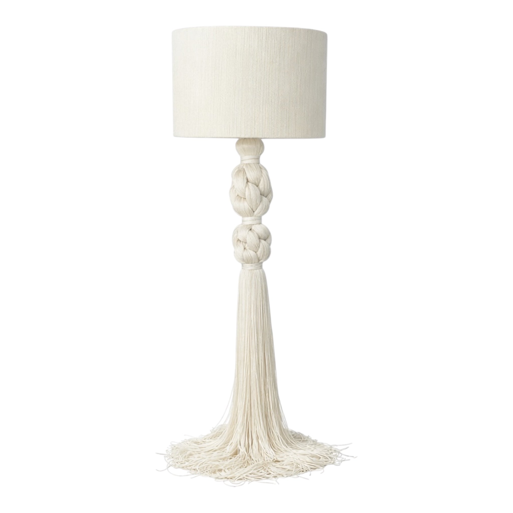 Lámpara de piso boho