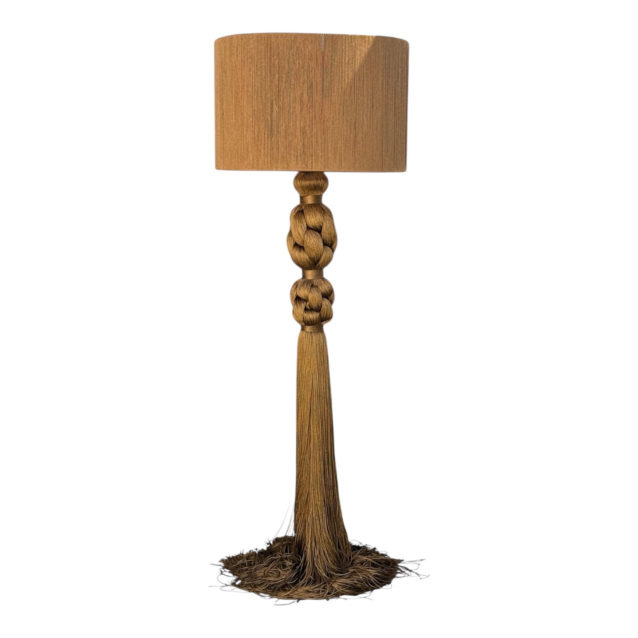 Lámpara de piso boho