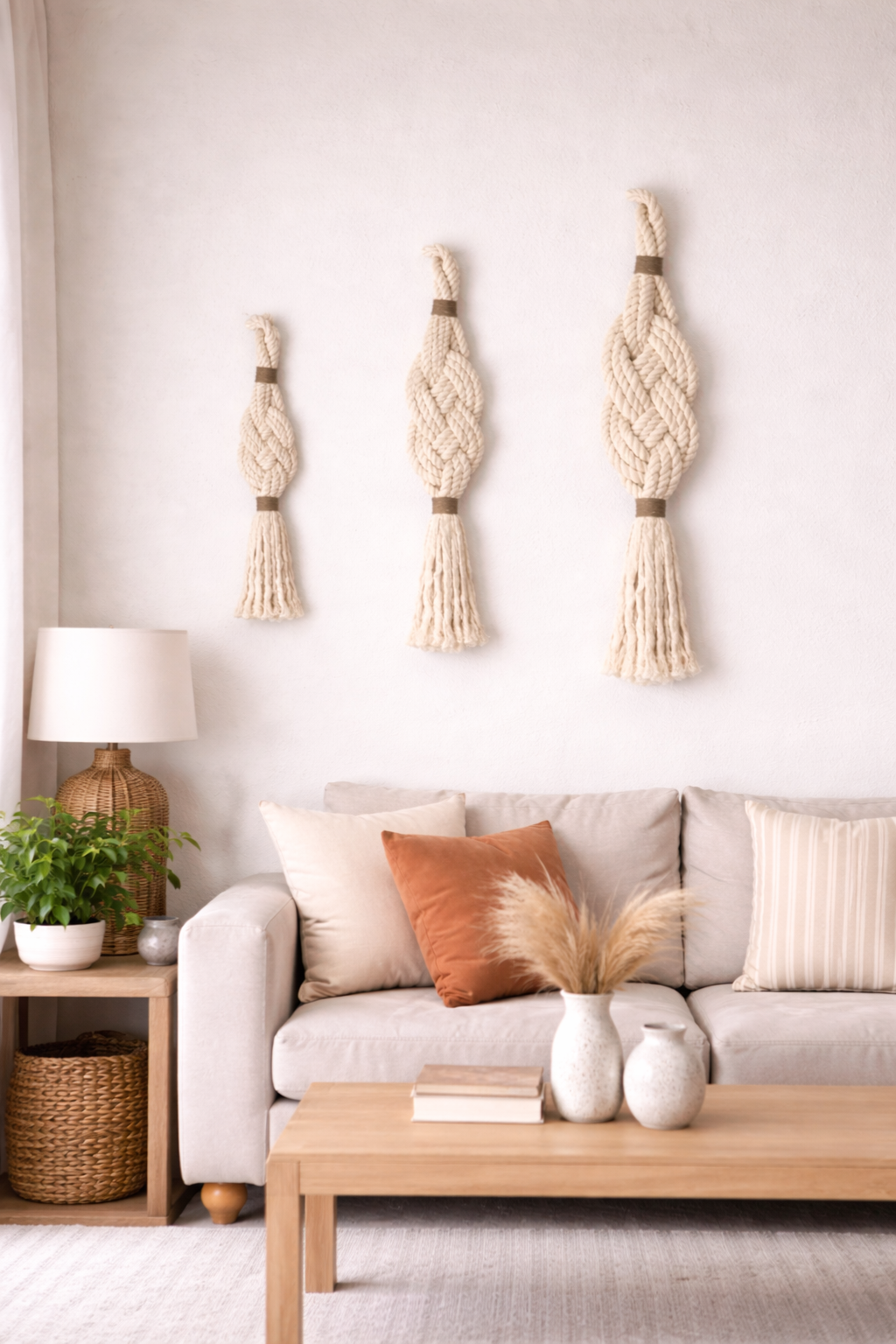 Decorative hanging knot