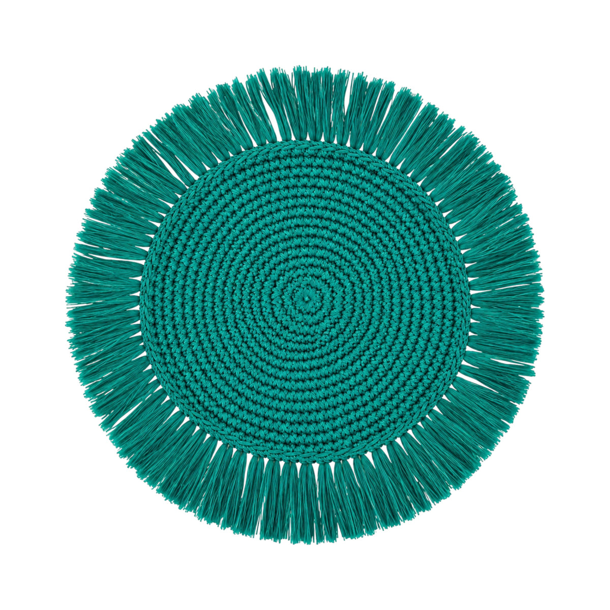 Crocheted placemat