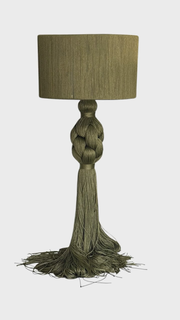 Lámpara de mesa boho